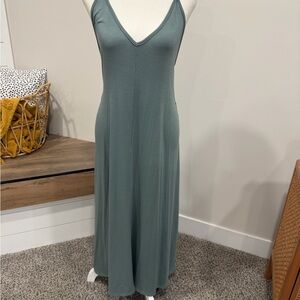 Jolie Seafoam Green Maxi Dress